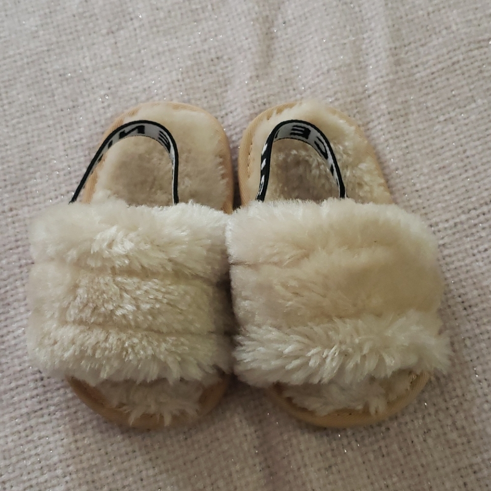 8/$35 Fuzzy Slippers - Picture 2 of 2